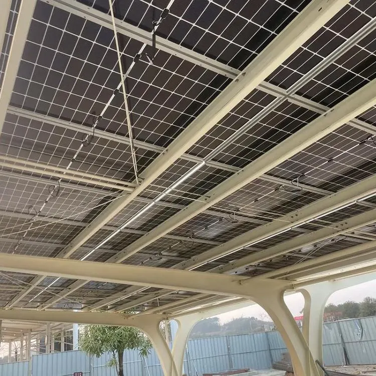 Flat-roof na Photovoltaic Carport