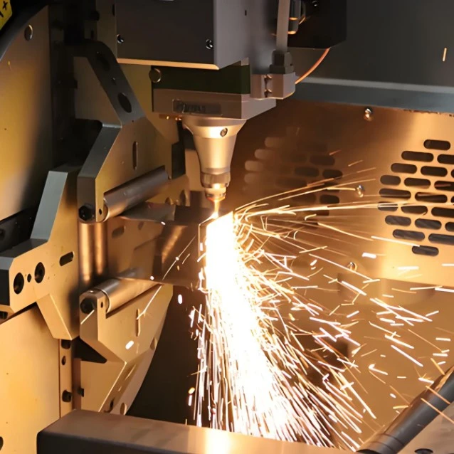 Laser Cutting Of Lattice Columns